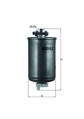 Fuel Filter MAHLE KL75