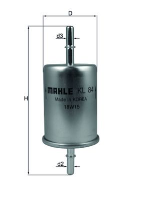 Fuel Filter MAHLE KL84