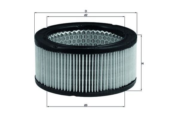 Air Filter MAHLE LX213