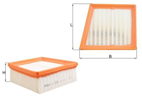 Air Filter MAHLE LX2633