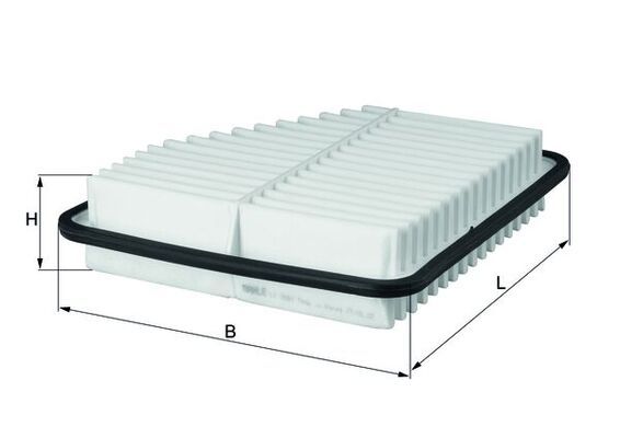 Oro filtras MAHLE LX2681