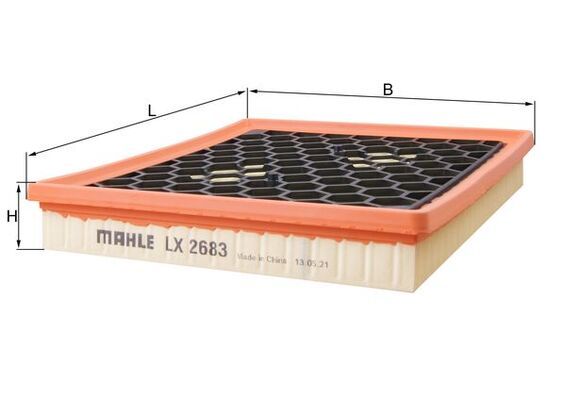 Oro filtras MAHLE LX 2683