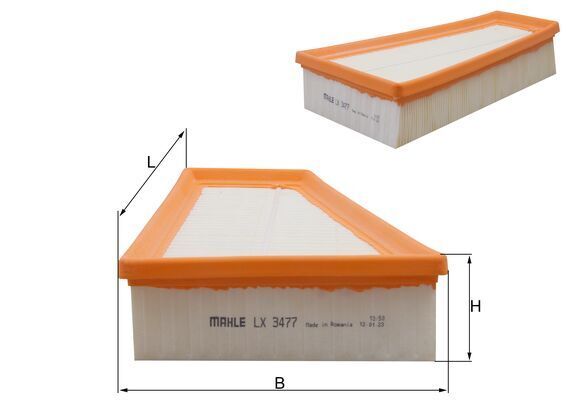 Oro filtras MAHLE LX 3477