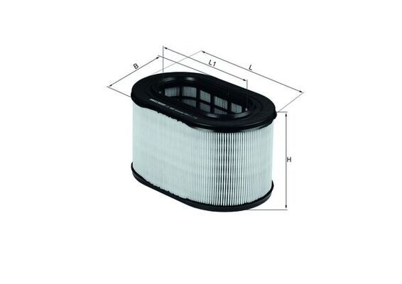 Air Filter MAHLE LX669