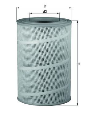 Air Filter MAHLE LX714