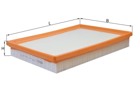 Oro filtras MAHLE LX 999