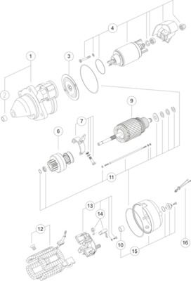 Starter MAHLE MS 352