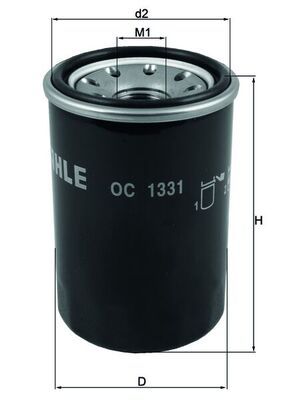 Oil Filter MAHLE OC1331