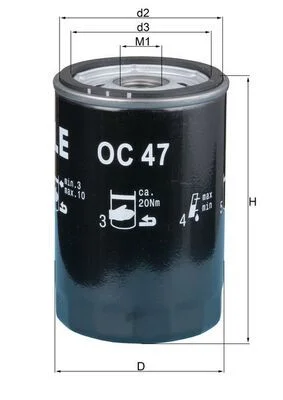 7 MAHLE OC47OF
