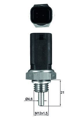 Sensor, coolant temperature MAHLE TSE11