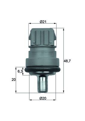 Sensor, coolant temperature MAHLE TSE1D