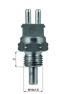 Sensor, coolant temperature MAHLE TSE2