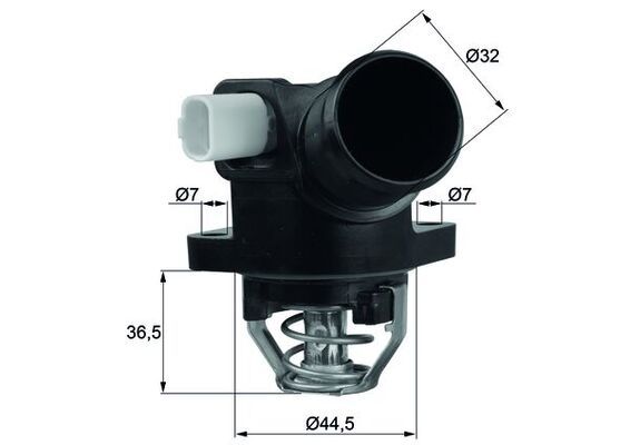 Termostatas, aušinimo skystis MAHLE TM32103
