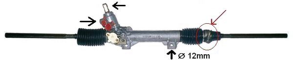 Steering Gear LIZARTE 01.16.2593