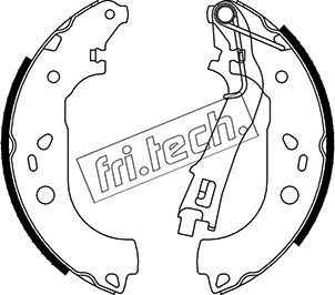 Brake Shoe Set fri.tech. 1034.122