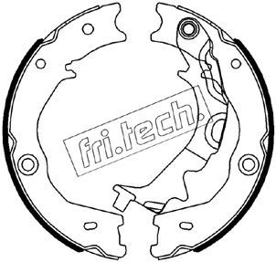 Brake Shoe Set, parking brake fri.tech. 1049.173