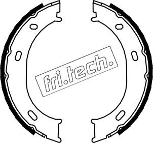 Комплект гальмівних колодок, стоянкове гальмо fri.tech. 1052.126