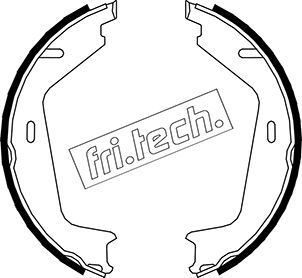 Brake Shoe Set, parking brake fri.tech. 1127.273