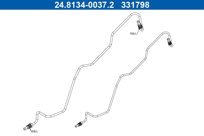 Stabdžių žarnelės ATE 24.8134-0037.2