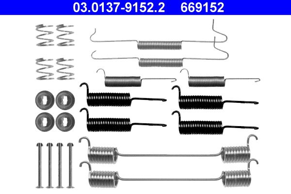 Accessory Kit, brake shoes ATE 03.0137-9152.2