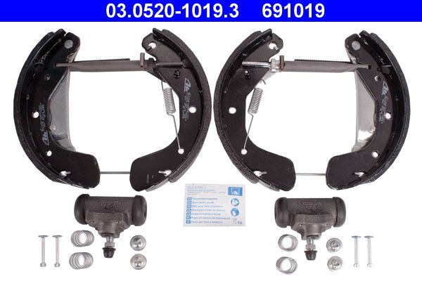 Brake Shoe Set ATE 03.0520-1019.3