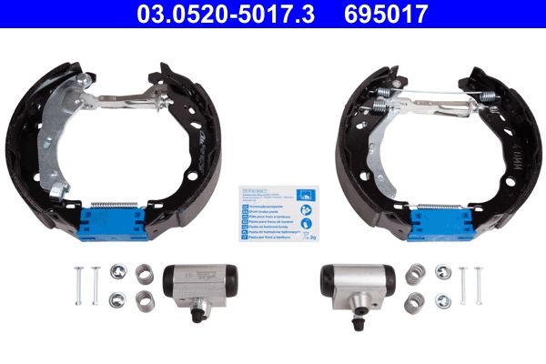 Set kočionih pločica ATE 03.0520-5017.3