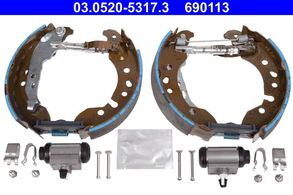 Brake Shoe Set ATE 03.0520-5317.3