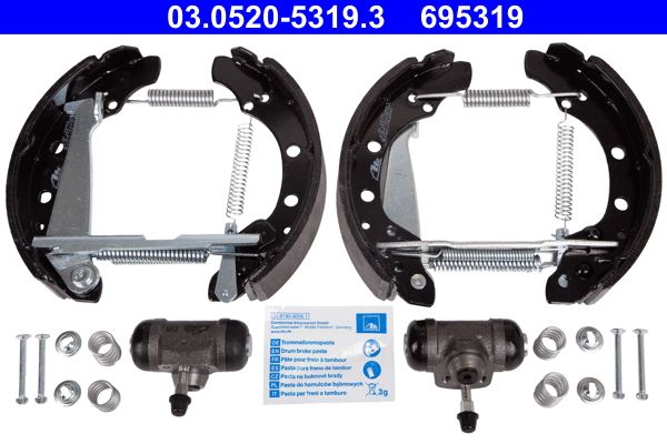 Brake Shoe Set ATE 03.0520-5319.3