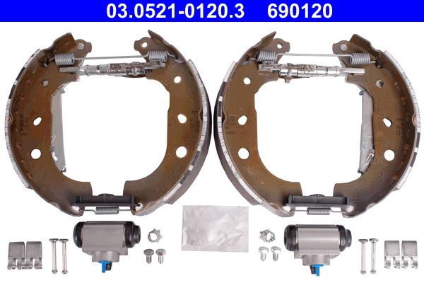 Brake Shoe Set ATE 03.0521-0120.3