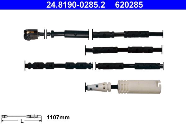 Warning Contact, brake pad wear ATE 24.8190-0285.2