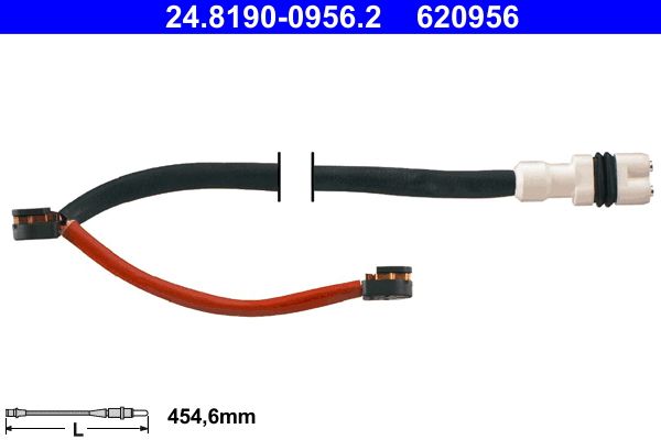 Warning Contact, brake pad wear ATE 24.8190-0956.2