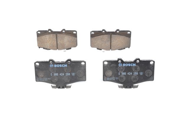 Brake Pad Set, disc brake BOSCH 0 986 424 268