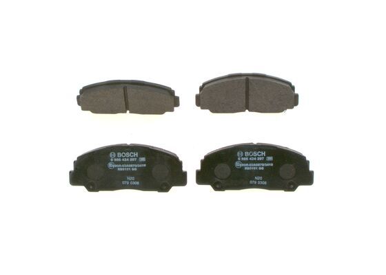 Brake Pad Set, disc brake BOSCH 0 986 424 297