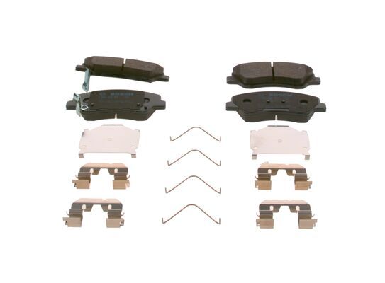 Brake Pad Set, disc brake BOSCH 0986424951