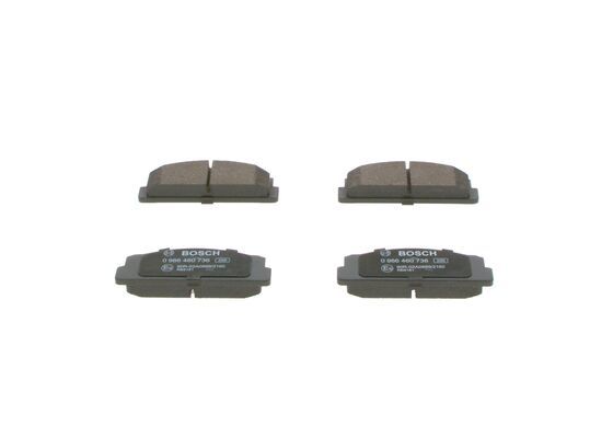 Brake Pad Set, disc brake BOSCH 0 986 460 736