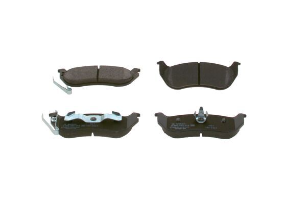 Brake Pad Set, disc brake BOSCH 0 986 494 419