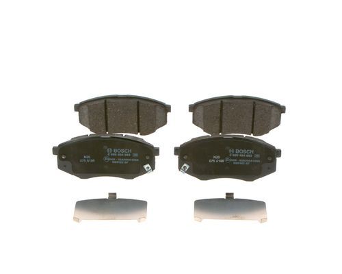 Brake Pad Set, disc brake BOSCH 0 986 494 692