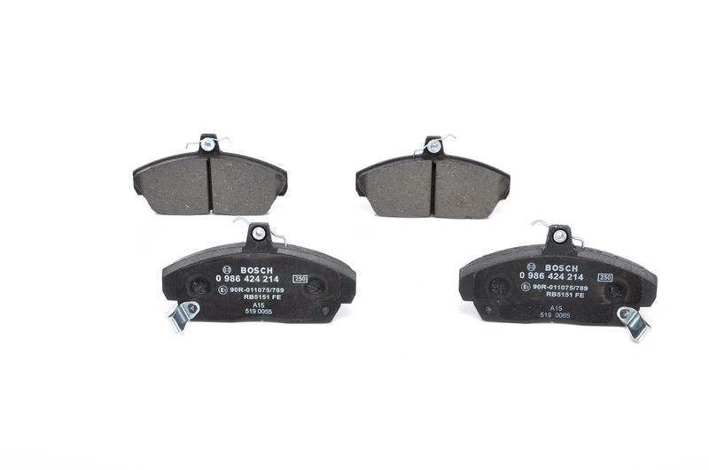 Brake Pad Set, disc brake BOSCH 0986424214