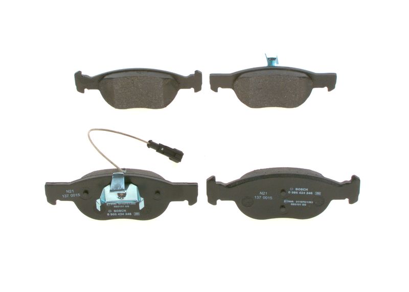 Brake Pad Set, disc brake BOSCH 0 986 424 246