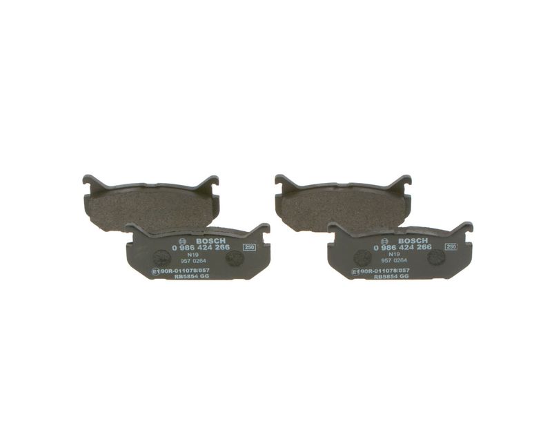 Brake Pad Set, disc brake BOSCH 0 986 424 266