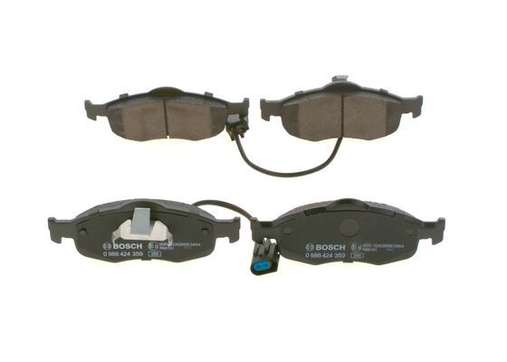 Brake Pad Set, disc brake BOSCH 0 986 424 359