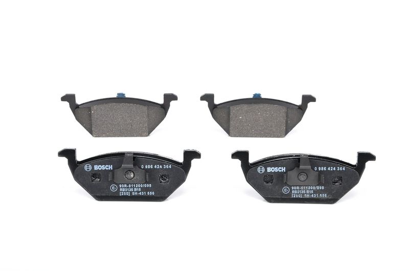 Brake Pad Set, disc brake BOSCH 0 986 424 364