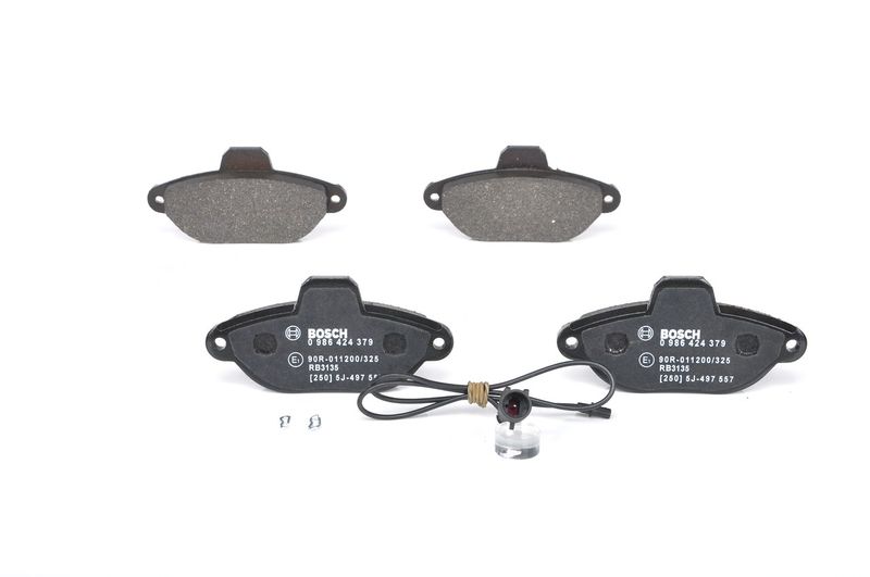 Brake Pad Set, disc brake BOSCH 0 986 424 379