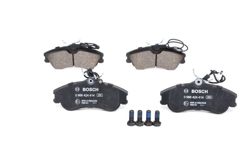 Brake Pad Set, disc brake BOSCH 0 986 424 414