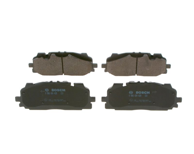 Brake Pad Set, disc brake BOSCH 0 986 424 429