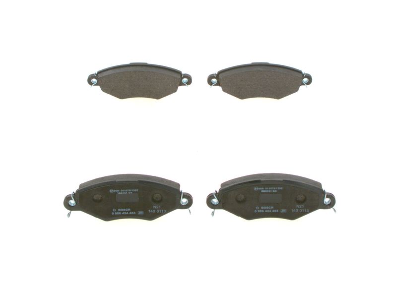 Brake Pad Set, disc brake BOSCH 0986424453