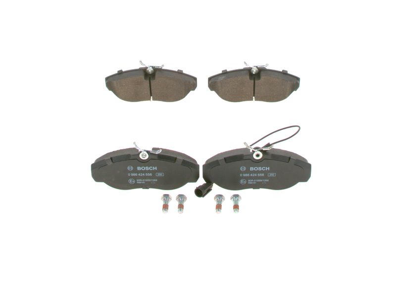 Brake Pad Set, disc brake BOSCH 0986424556