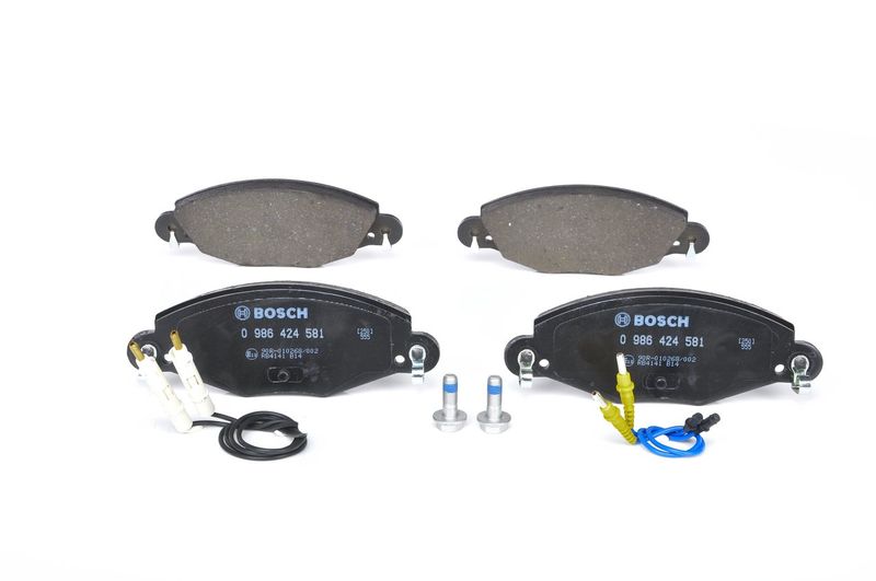 Brake Pad Set, disc brake BOSCH 0 986 424 581