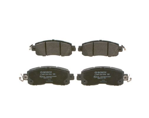 Brake Pad Set, disc brake BOSCH 0 986 424 638