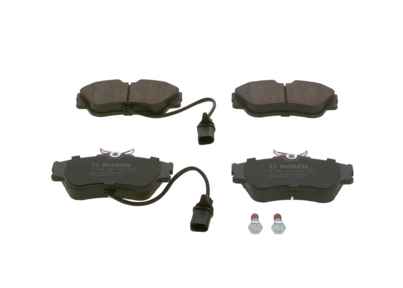 Brake Pad Set, disc brake BOSCH 0 986 424 672